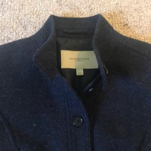 Burberry wool short jacket